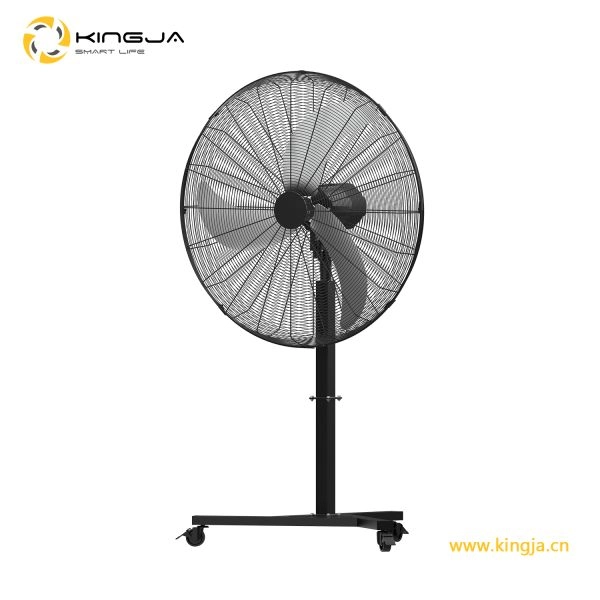Large 36-inch wall-mounted fan with silent operation and timer