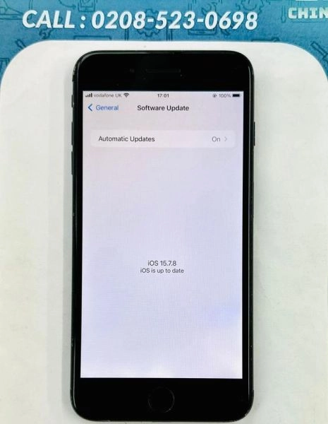 Apple iPhone 7 Plus Matte Black 128GB Unlocked Battery Health 100% Comes with Black Gel Case