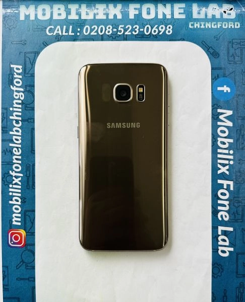 Samsung Galaxy S7 Edge Gold 32GB 4GB RAM Unlocked Android Version 8 Good Working Condition [Read Description]