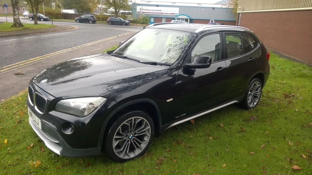 2011 BMW X1 xDrive 18d SE 5dr 4x4 diesel 3 former keepers leather vgc PX WELCOME