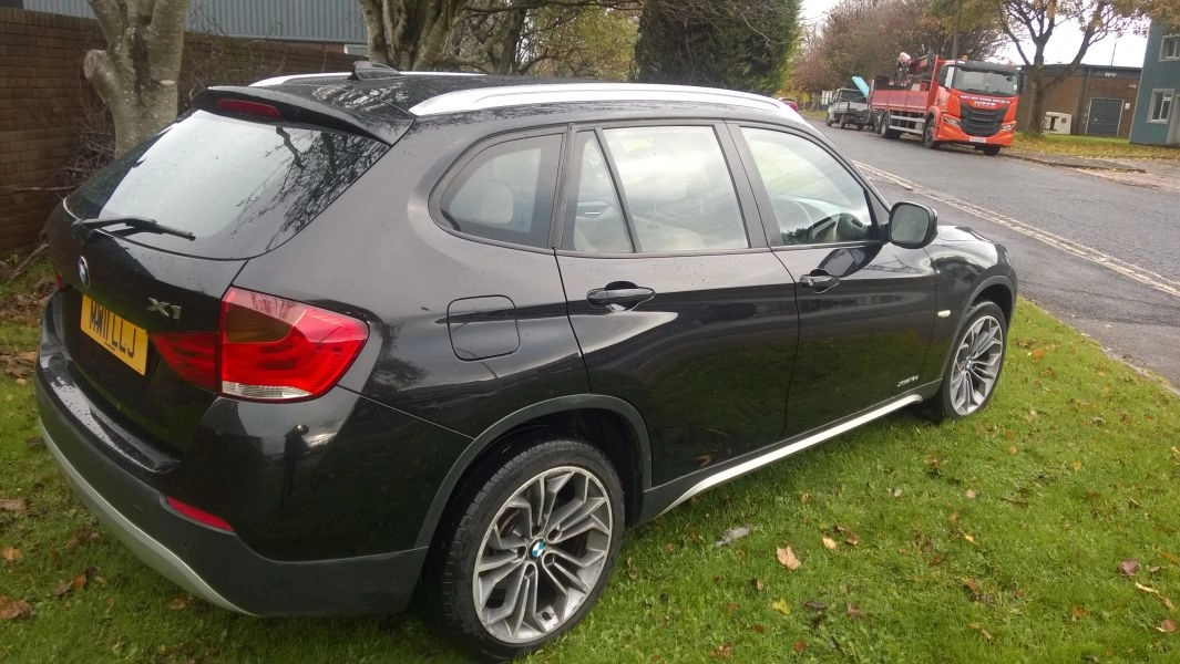 2011 BMW X1 xDrive 18d SE 5dr 4x4 diesel 3 former keepers leather vgc PX WELCOME