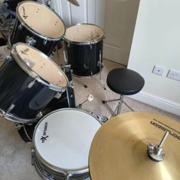 Max Percussion Drum Kit and stool