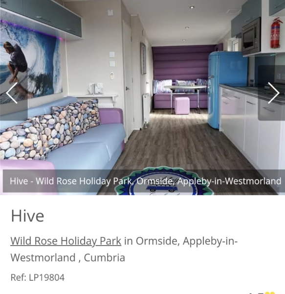 Cheap holiday for sale in Appleby in Westmorland Hoseasons Wild Rose Holiday park