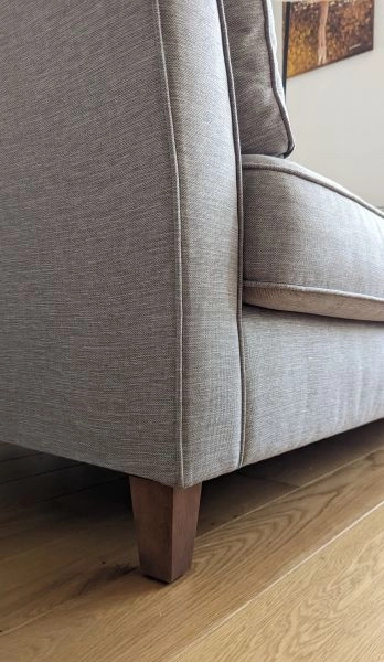 3 Seater Grey Sofa from Furniture Village