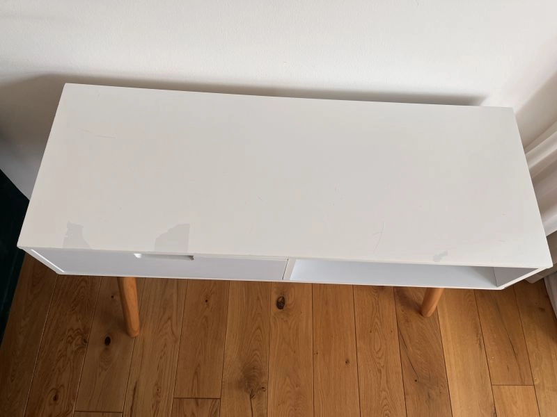 White Console or all Table with draw