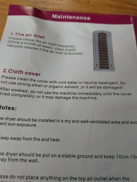 Electronic Clothes DRYER. Also use as Airer.