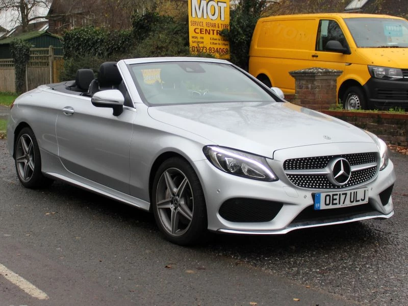 Mercedes-Benz C Class 2.0 C300 AMG Line Cabriolet 2dr Petrol G-Tronic+ Euro 6 [s/s] [245 ps] 2017