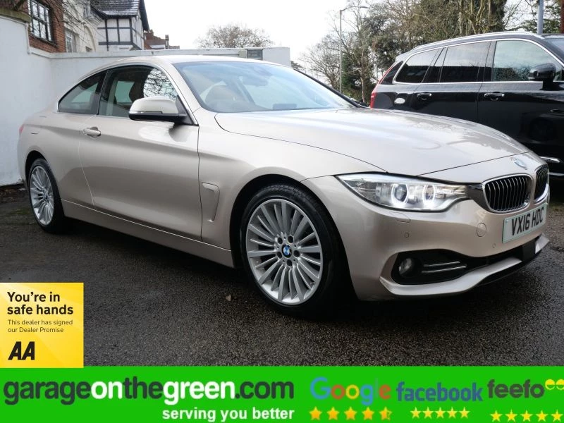 BMW 4 Series 2.0 420i Luxury Auto Euro 6 [s/s] 2dr Only 17000 Miles 5,975 Of Optional Equipment, 2016