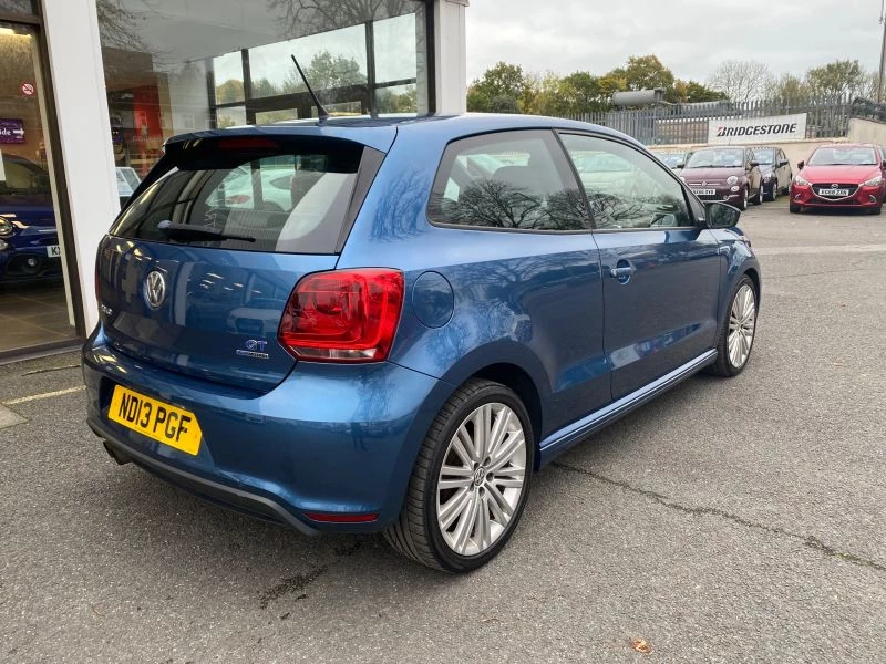 Volkswagen Polo 1.4 TSI BlueMotion Tech ACT BlueGT Hatchback 3dr Petrol Manual Euro 5 [s/s] [140 ps] 2013