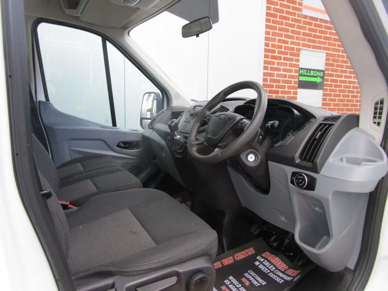 Ford Transit 350 Single cab caged tipper truck 2015