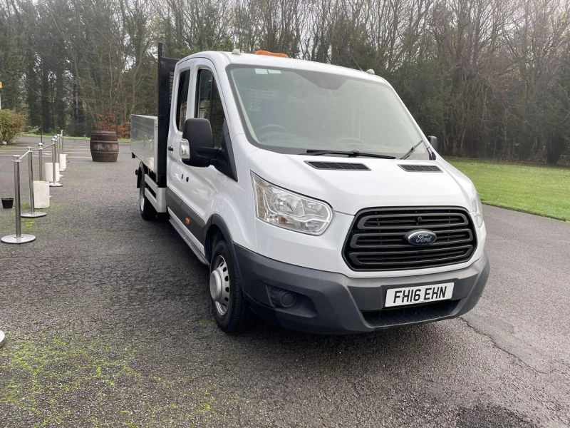 Ford Transit 2.2 TDCi 350 Tipper Double Cab 4dr Diesel Manual RWD L3 H1 Euro 5 [DRW] [125 ps] 2016