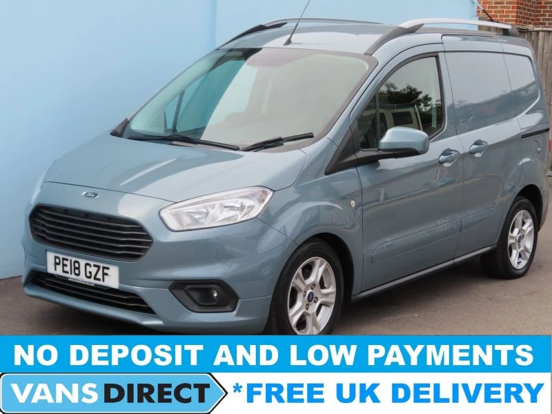 Ford Transit Courier LIMITED 1.5 TDCI SAT NAV AIR CON ALLOYS NO VAT 2018