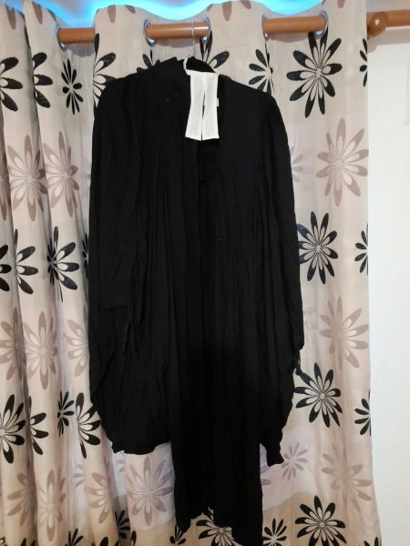 Legal Books | Film Costume Robe | Solicitor Judge Barrister Lawyer Magistrate | Gown | Bib | EU Law Court Wig Hat | Optional Delivery To Chambers Or Office | Original Vintage Collectors Item.
