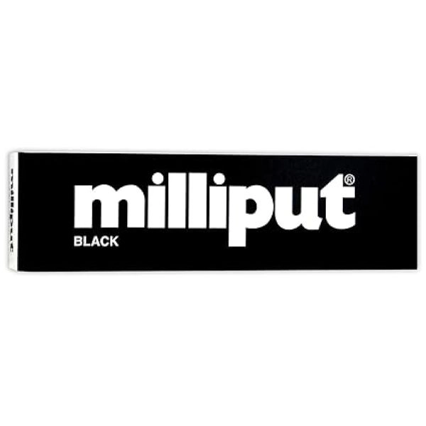 Milliput Black | Epoxy Putty | Building Work | Artwork | Repairs | Repair Work | For Black Items | Do-It-Yourself | DIY | Art | Design | Repair | Model.