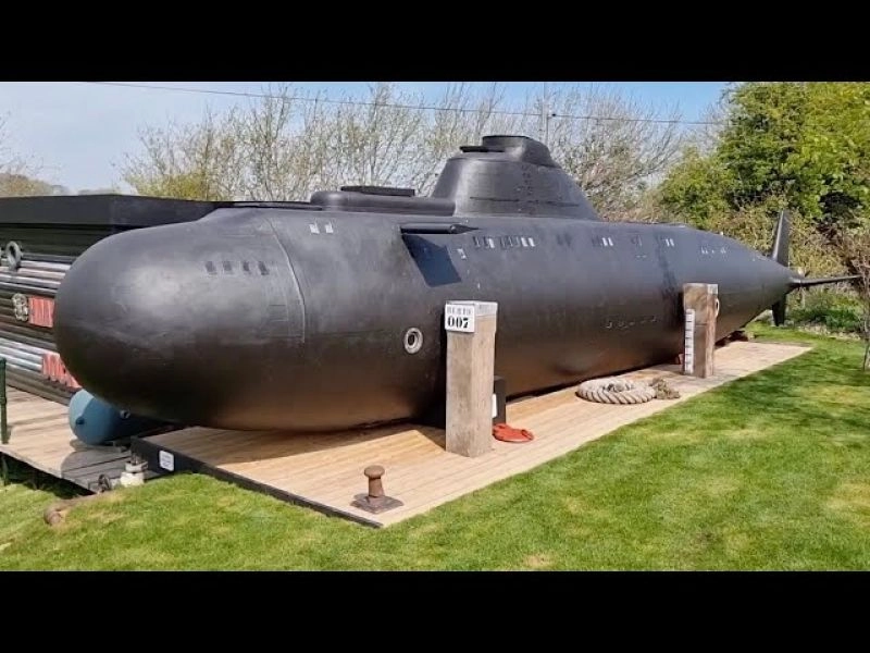 Disused [and Decommissioned] Royal Navy Submarine [Urgently] Wanted - For Glamping [or Camping] Pod | Must Be An Original [and Genuine] Navy Vessel LIKE IN THE ONE IN THE PHOTO - With All of the Relevant MoD Paperwork [and Navigation History].