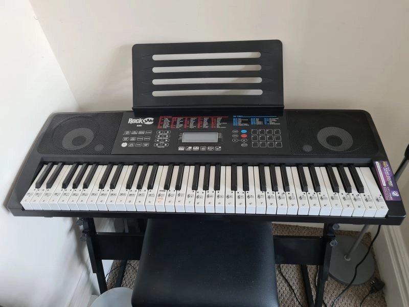 Rockjam RJ761 Multi functional 61 Key Musical Keyboard