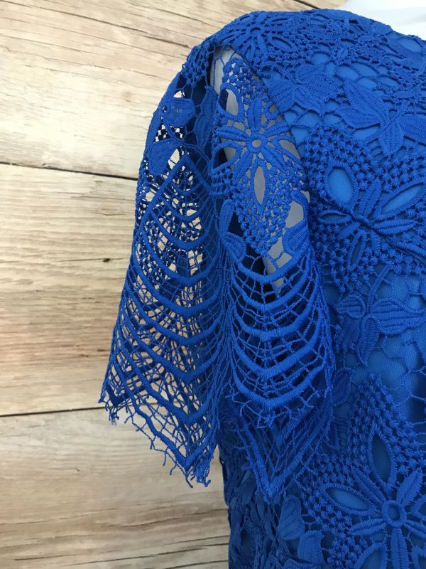 Kaleidoscope Blue Laced Dress