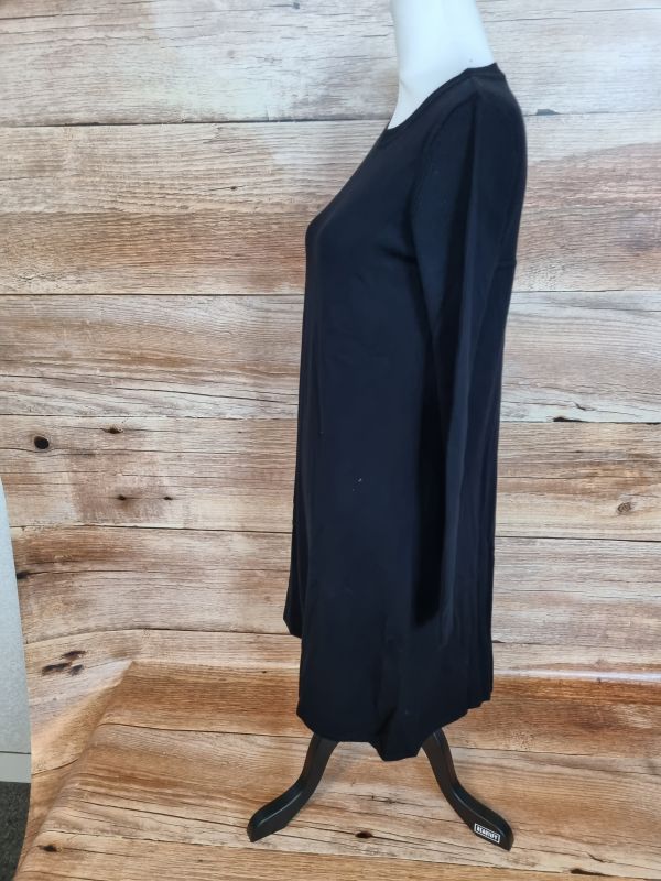 Plain black dress