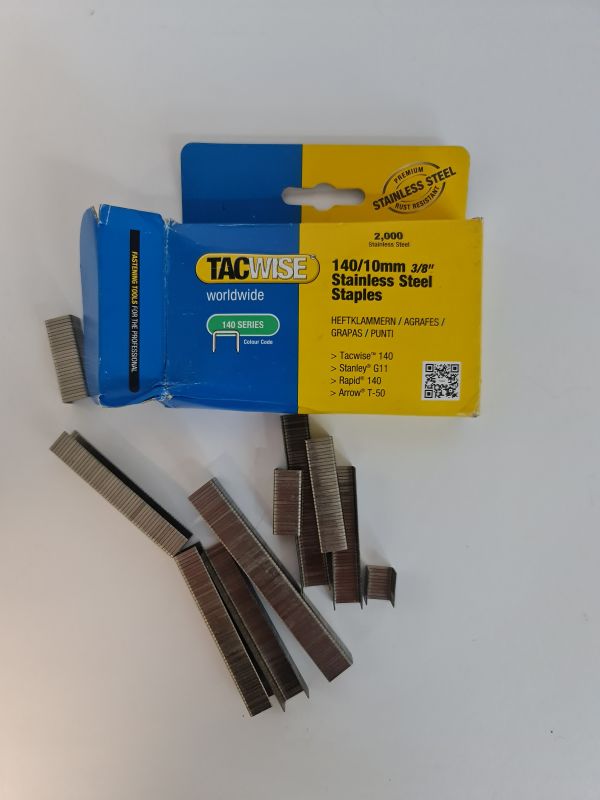 Tacwise Staples 140 Type 10mm [2000]