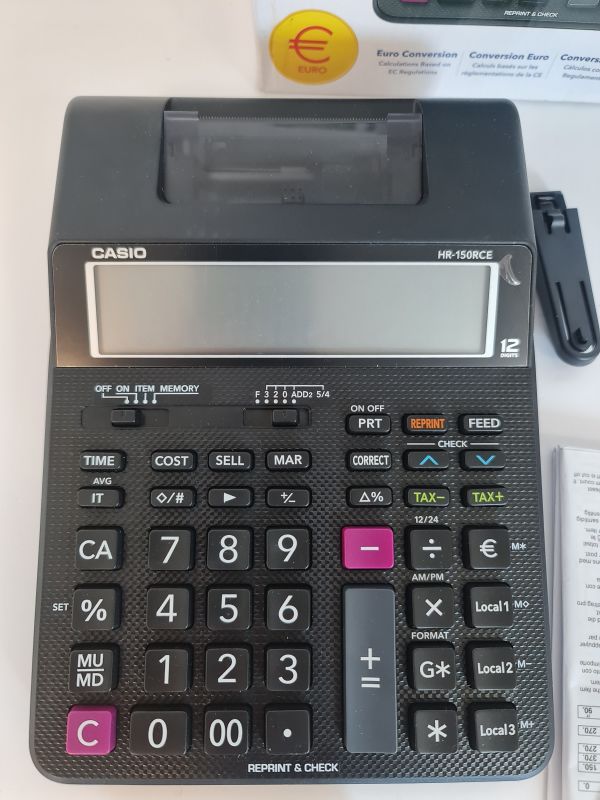 Casio Printing Desktop Calculator