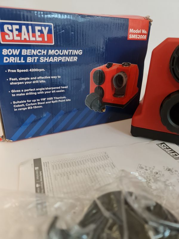Sealey SMS2008 Drill Bit Sharpener