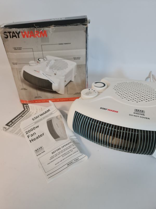 STAYWARM Fan Heater 2000W