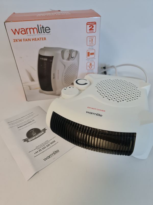 Warmlite 2Kw fan heater