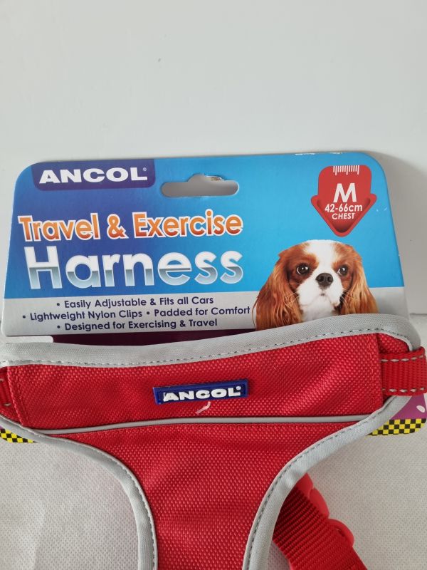 Ancol Medium Travel & Exercise Harness with Matching Lead & Collar