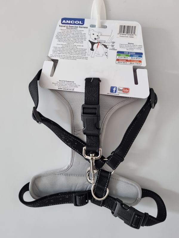 Ancol Travel & Exercise Harness with Matching Lead