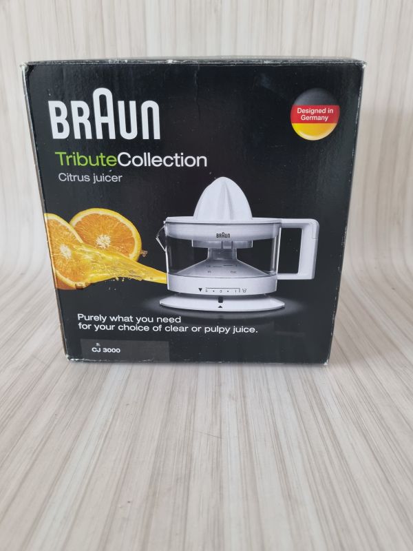 Braun CJ3000 Electric Citrus Juicer