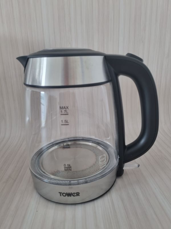 Tower T10040 Rapid Boil Glass Kettle