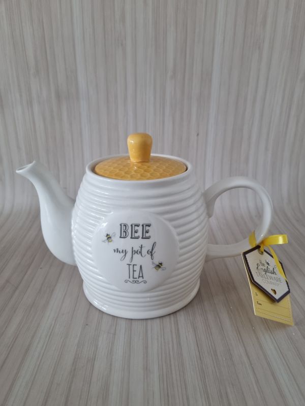 Teapot - "Bee My Pot of Tea"