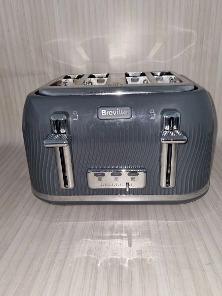 Breville slate grey 4 slice toaster