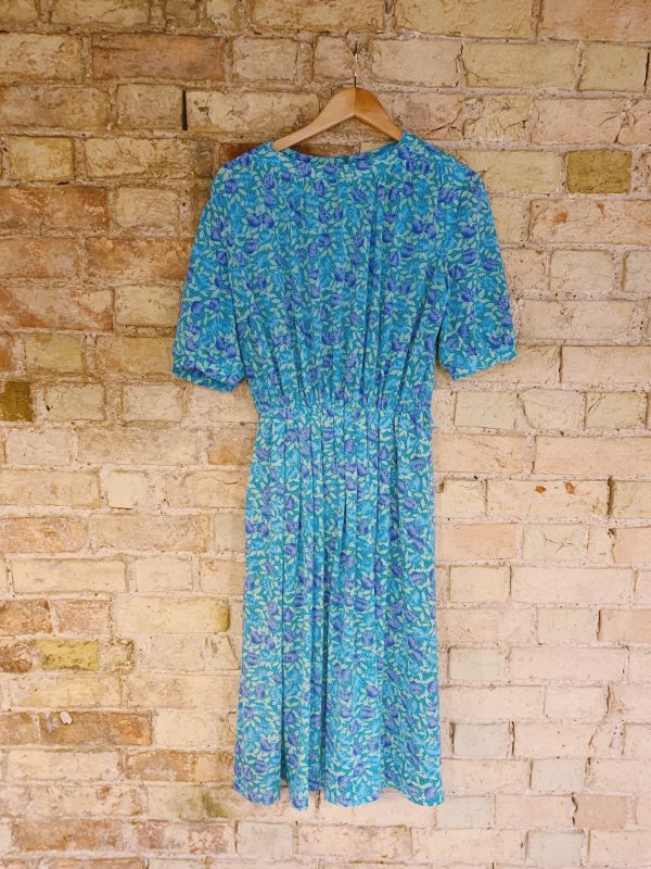 Vintage 1980s summer dress Size 14-16