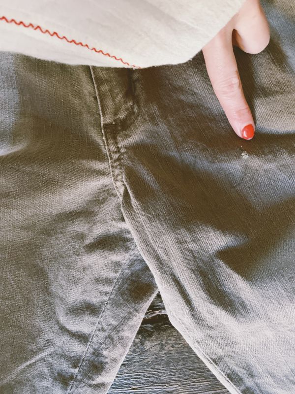 Vintage grey ‘Wrangler’ jeans W36” x 34”