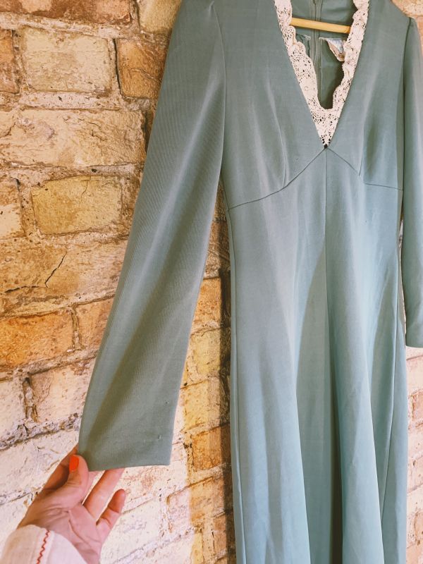 Vintage 1970s prairie dress Size 8/10