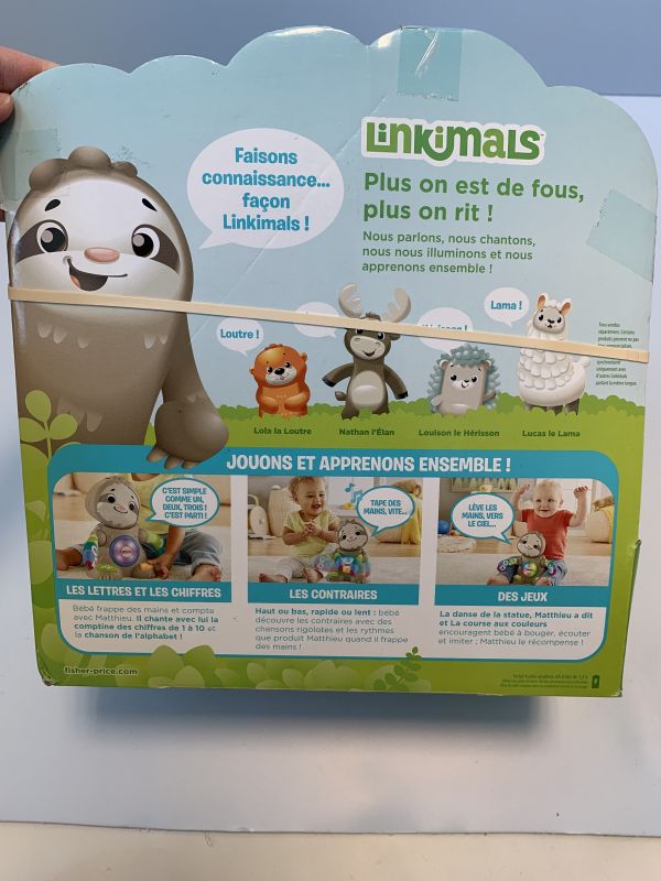 Fisher-Price Linkimals Smooth Moves Sloth - French Edition