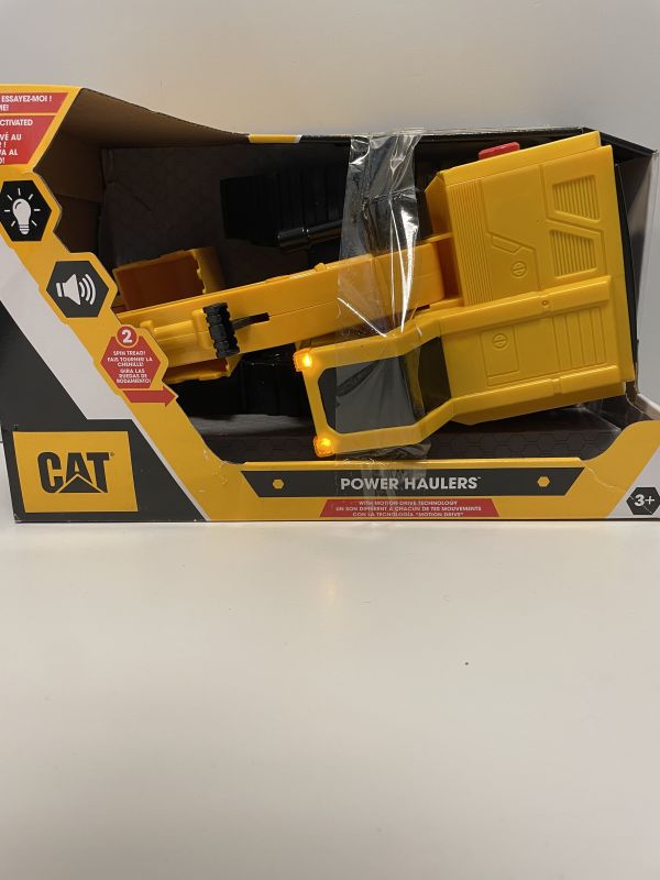 CAT construction power haulers