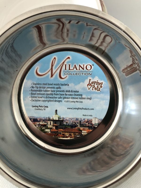 Milano Travel Large Pet Bowl