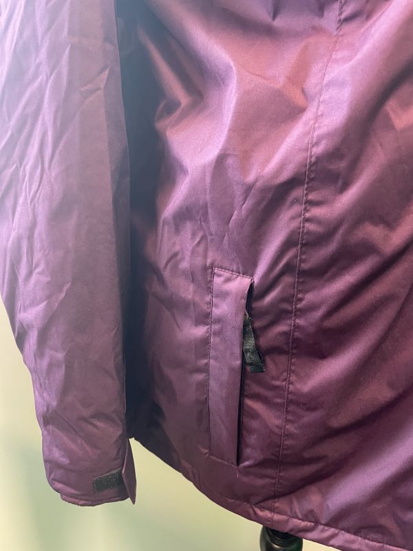 Purple rain coat