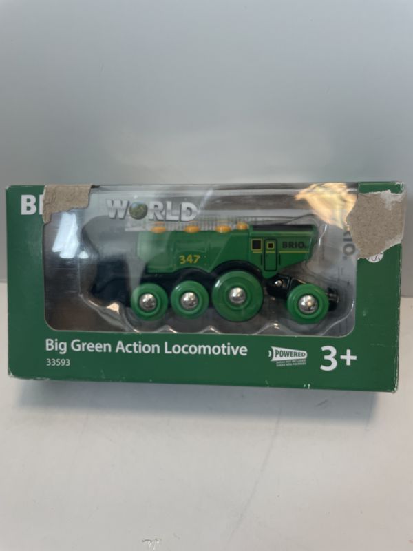 Brio big green action locomotive