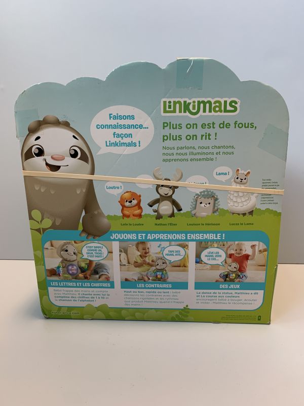 Fisher-Price Linkimals Smooth Moves Sloth - French Edition