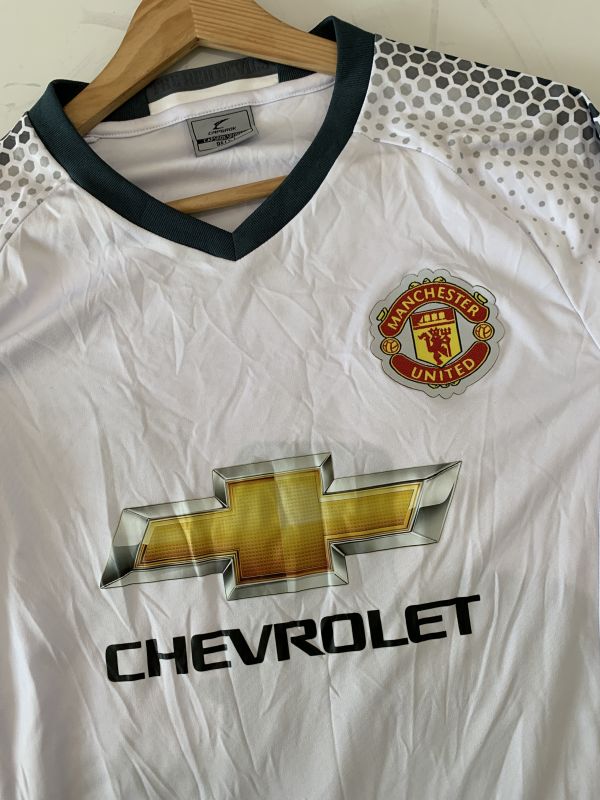 Vintage Capsrok Manchester United 2016/17 2016 2017 Long Sleeve Football Shirt Soccer Jersey Top