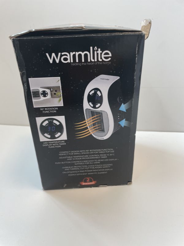 Warmlite portable heater