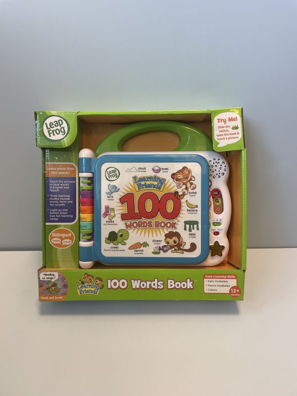 Leapfrog 100 words baby book