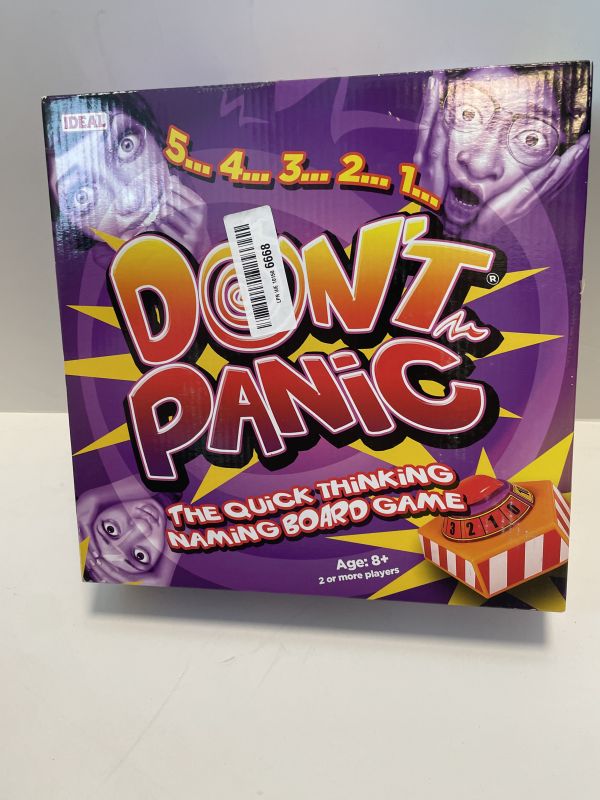 Don’t panic board game