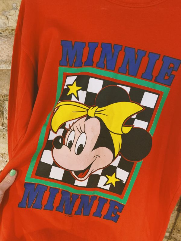 Vintage 1990s Minnie Mouse long sleeve size M/L