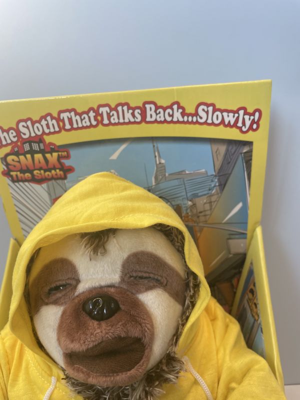 Snax the sloth