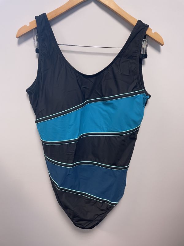 Brand New Blue and black swimsuit