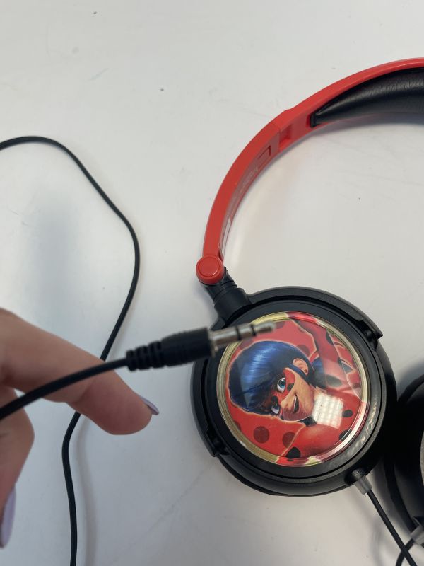 LEXIBOOK miraculous ladybug headphones